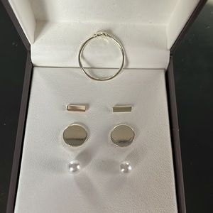DKNY Silver Jewelry Bundle